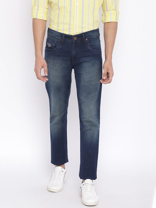 Cantabil Men Dirty Green Jeans (7046768066699)