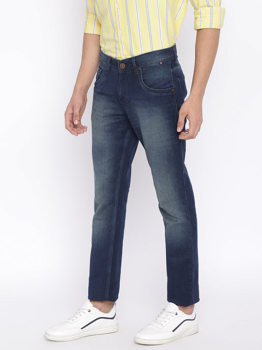 Cantabil Men Dirty Green Jeans (7046768066699)