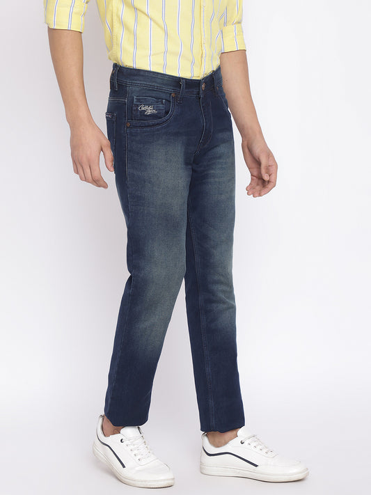Cantabil Men Dirty Green Jeans (7046768066699)