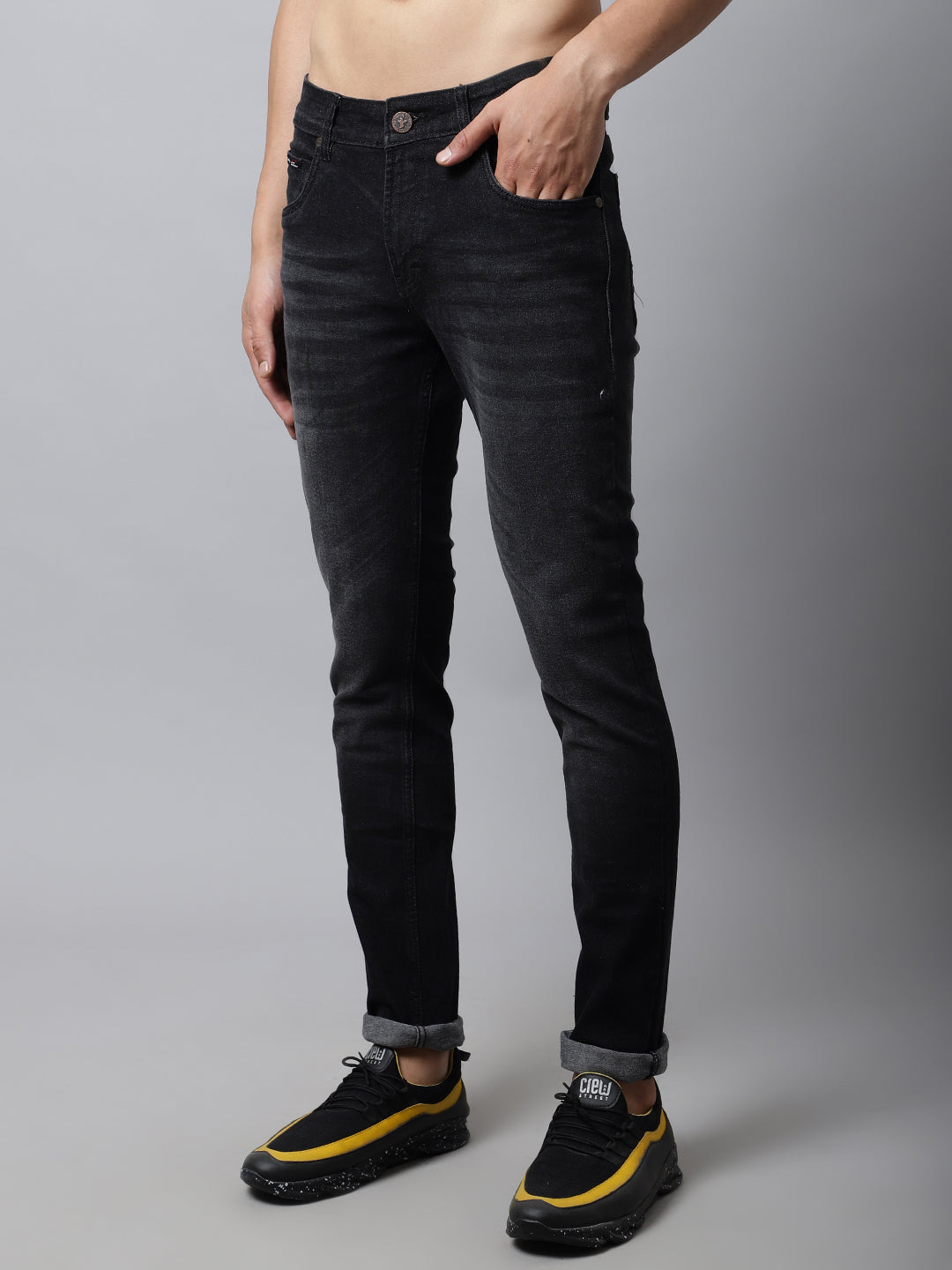 Cantabil Mens Black Jeans (7035323613323)