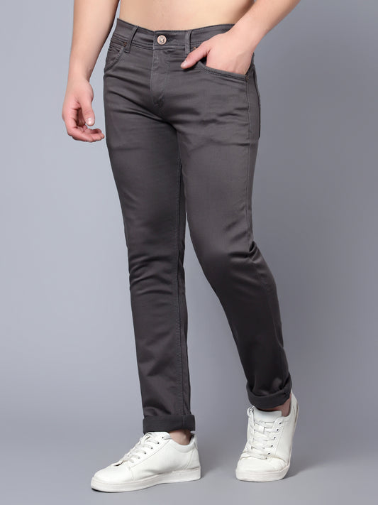 Cantabil Men Olive Jeans (7089468801163)