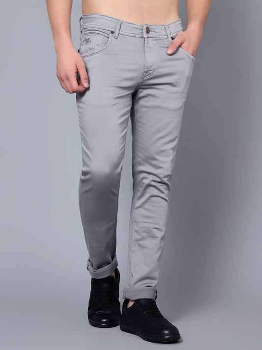 Cantabil Men Grey Jeans (7089505140875)