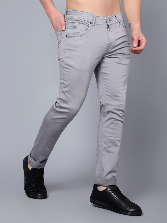 Cantabil Men Grey Jeans (7089505140875)