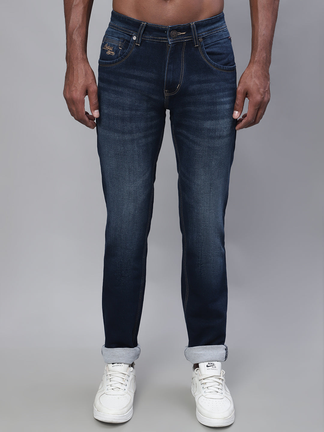 Cantabil Men Carbon Jeans (7114274898059)