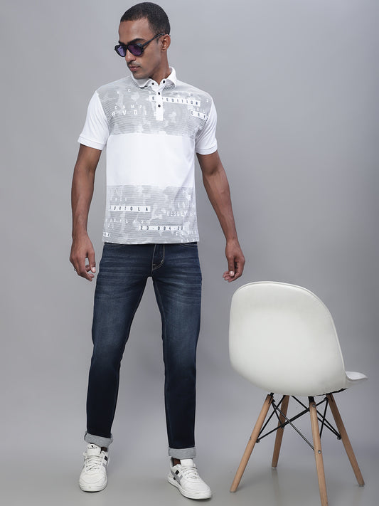 Cantabil Men Dark Mercerised Jeans (7114275520651)