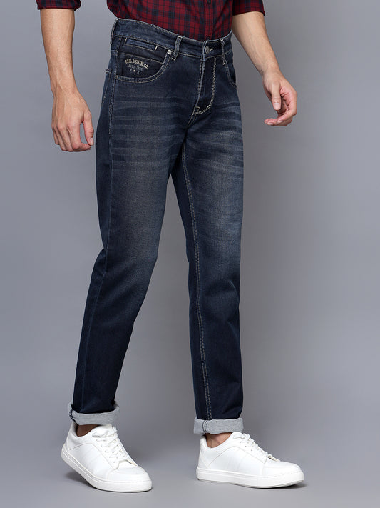 Cantabil Men Dark Blue Jeans (7120915267723)