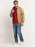 Cantabil Men's Khaki Reversible Jacket (6710417555595)