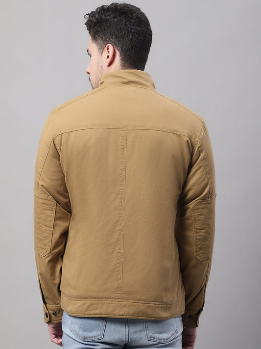 Cantabil Men Khaki Jacket (7088992387211)