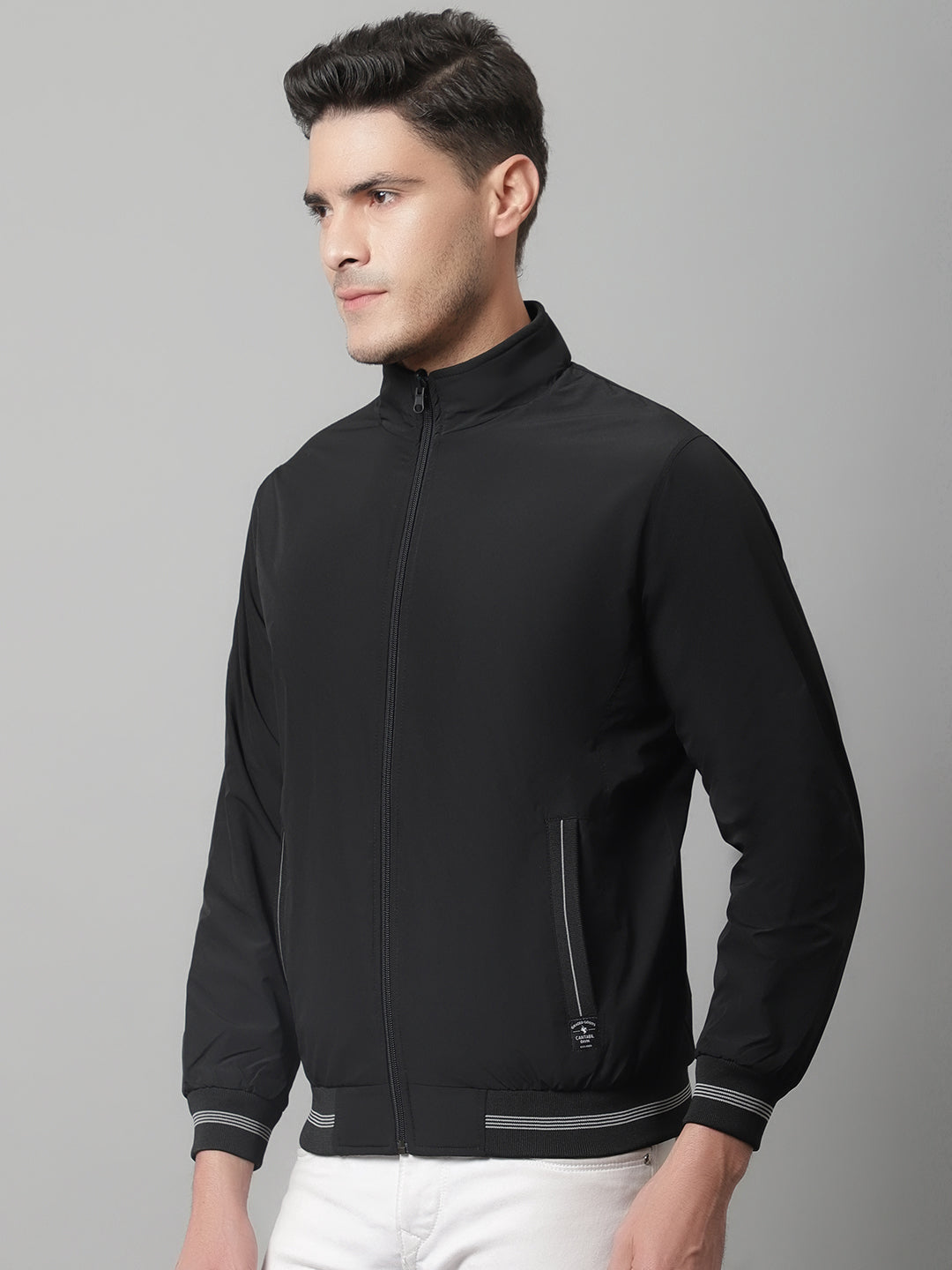 Cantabil Mens Black Jacket (7047897350283)