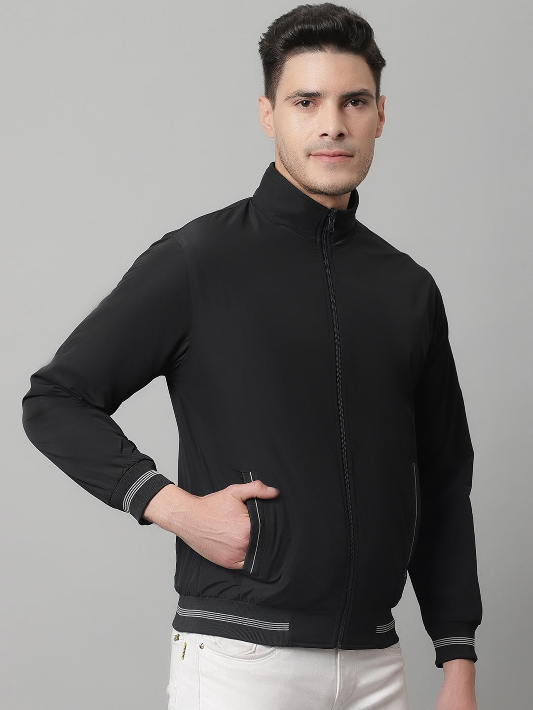Cantabil Mens Black Jacket (7047897350283)