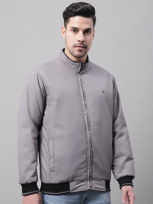 Cantabil Men Reversible Grey Jacket (7088979280011)