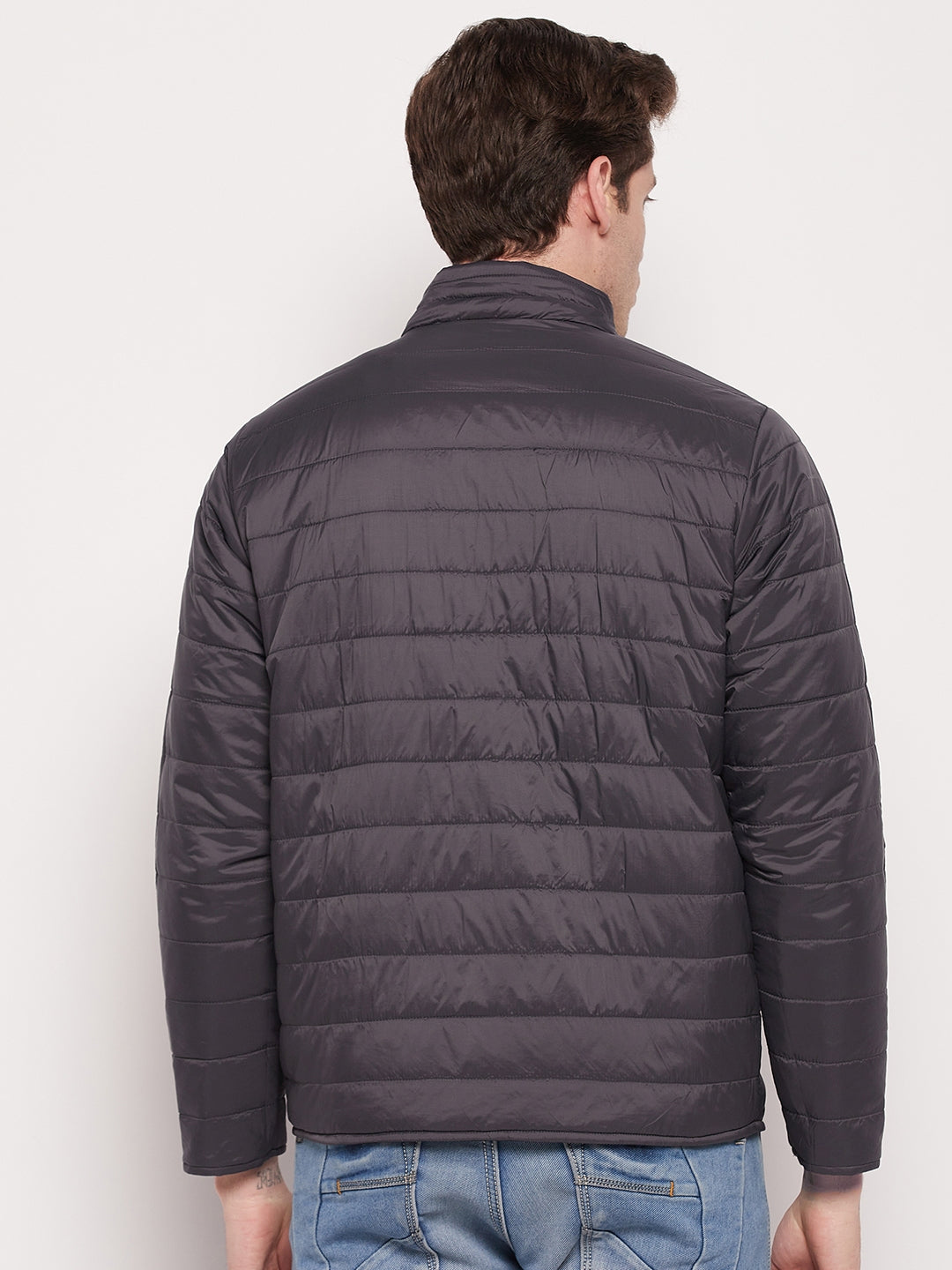 Buy Octave Khaki Regular Fit Suede Jacket for Men Online @ Tata CLiQ