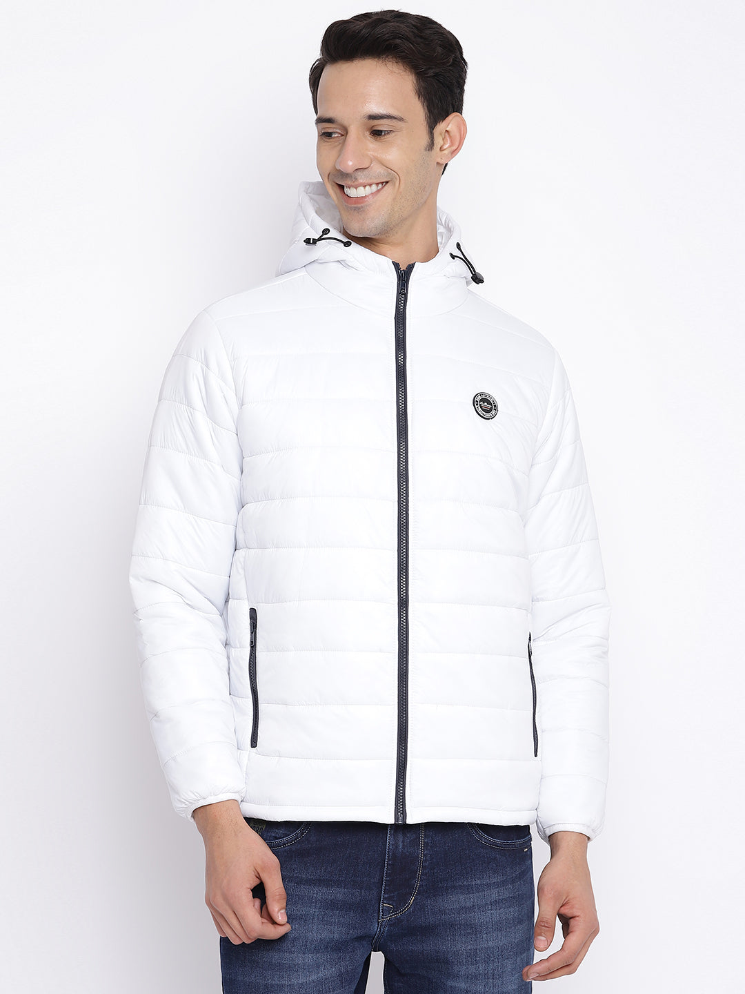 Cantabil Men White Jacket (7046600818827)