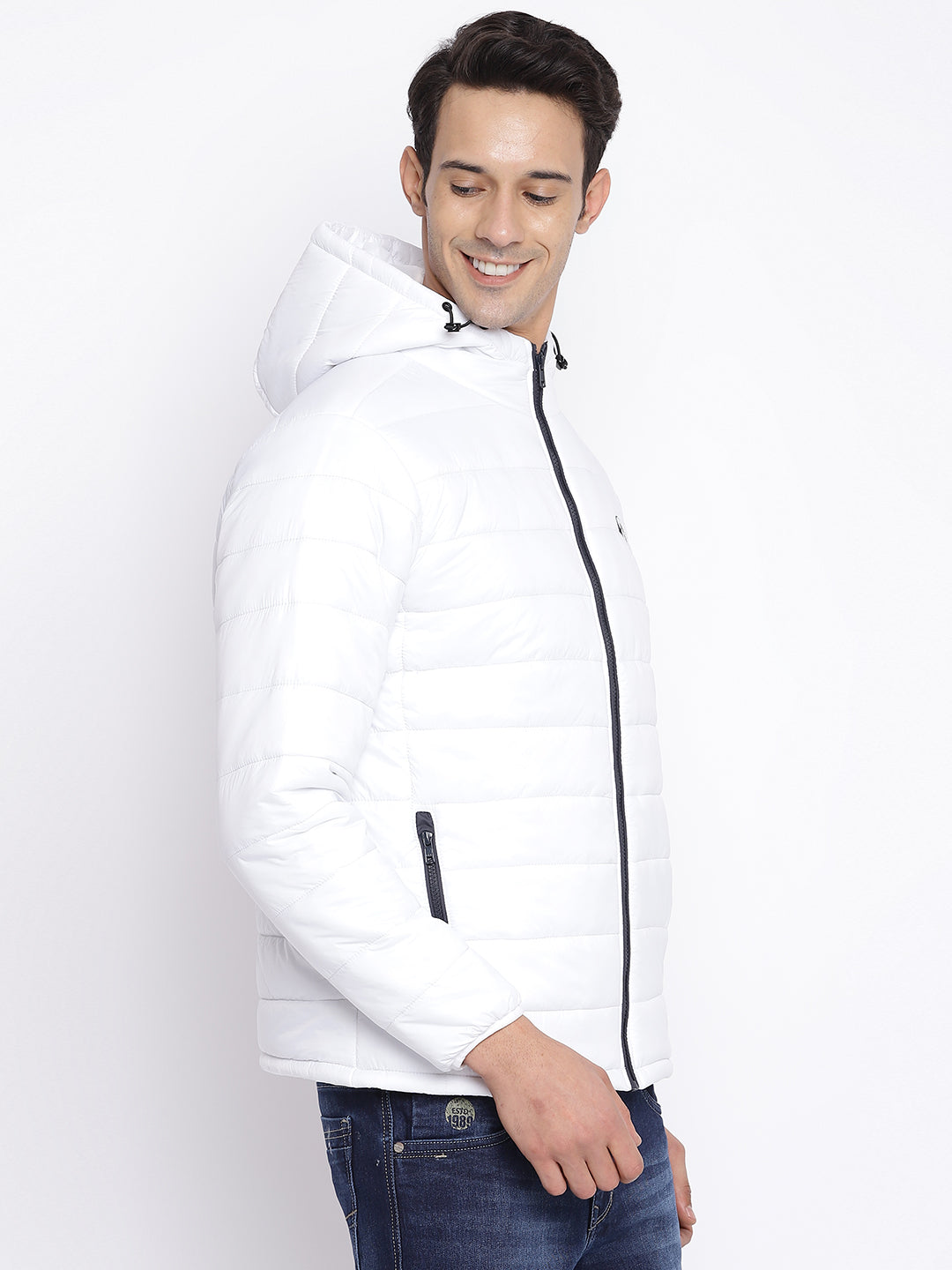 Cantabil Men White Jacket (7046600818827)