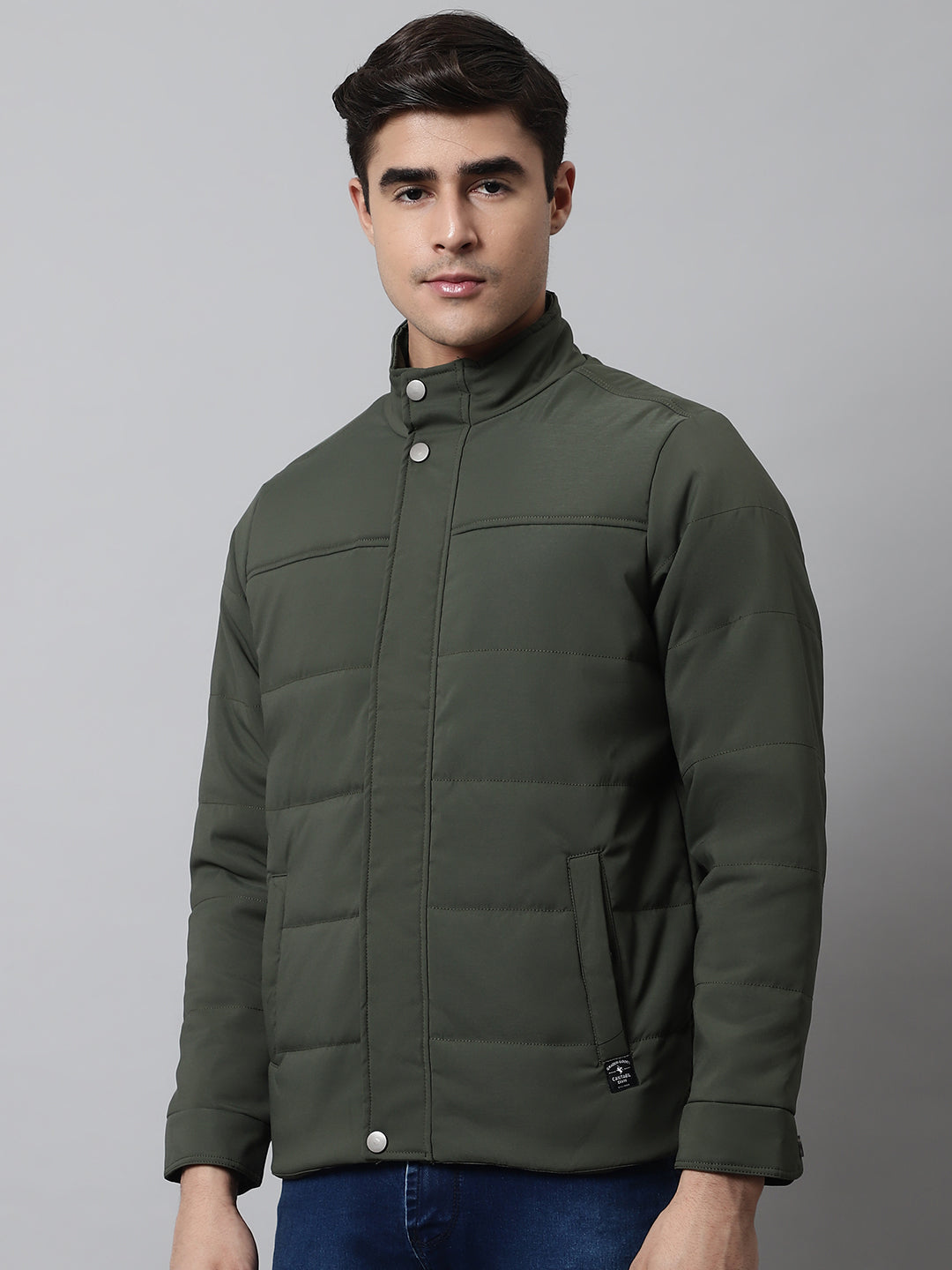 Cantabil Mens Olive Jacket (7061819490443)