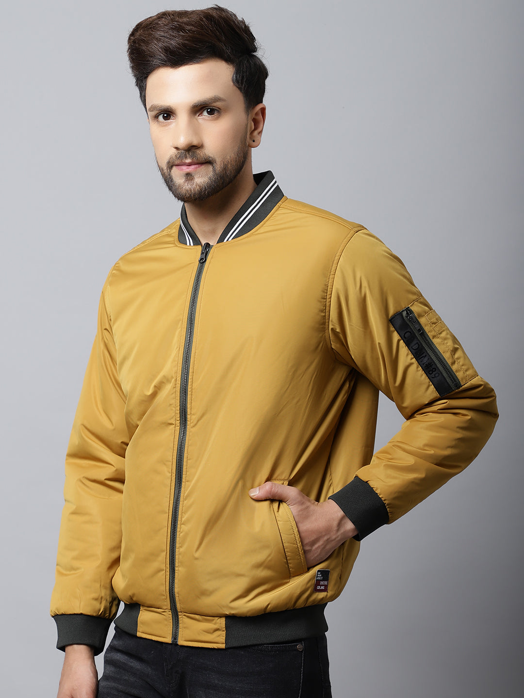 Cantabil Mens Mustard Jacket (7030847209611)