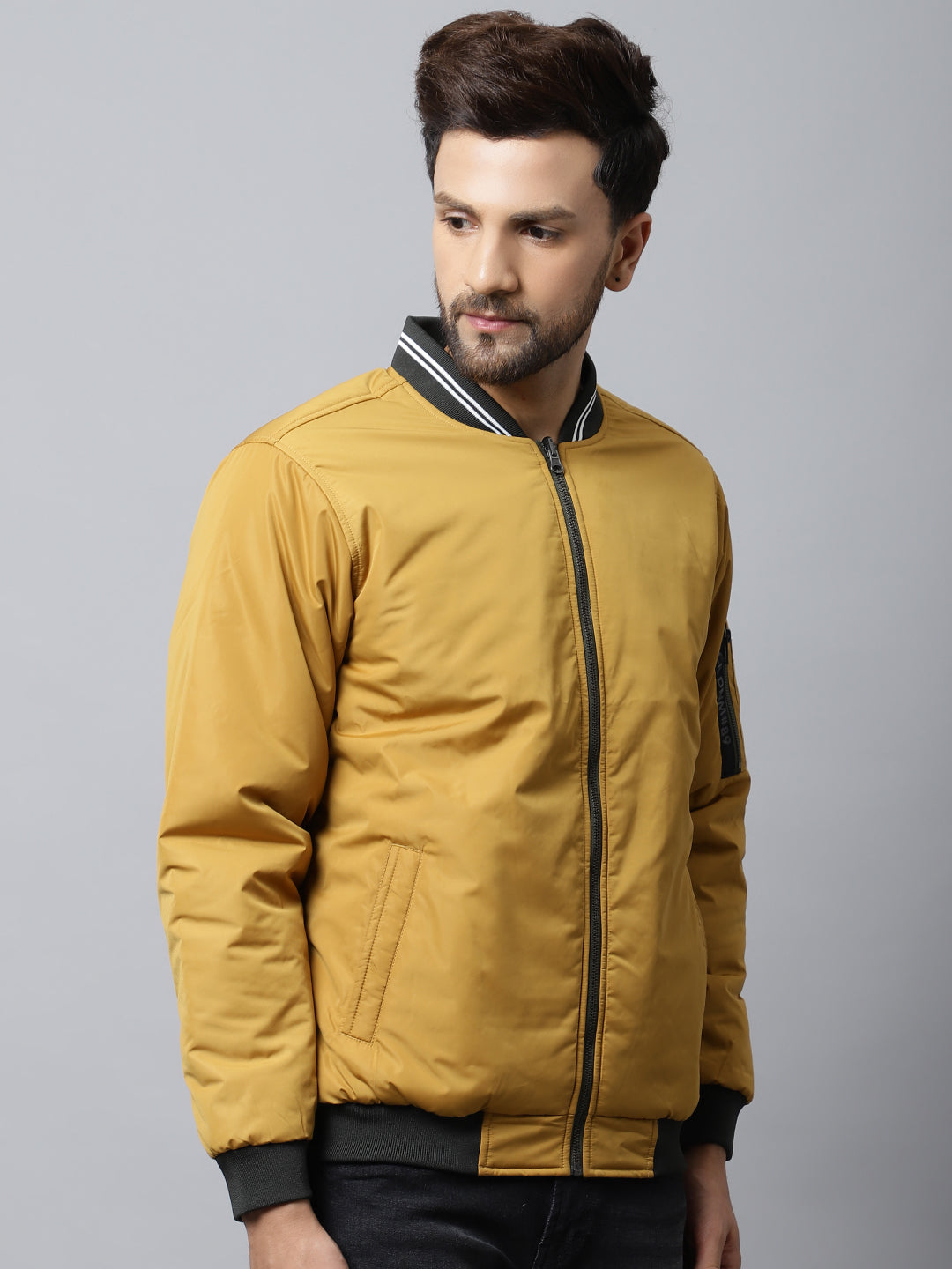 Cantabil Mens Mustard Jacket (7030847209611)