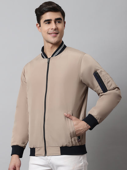 Cantabil Mens Beige Reversible Jacket (7061820080267)