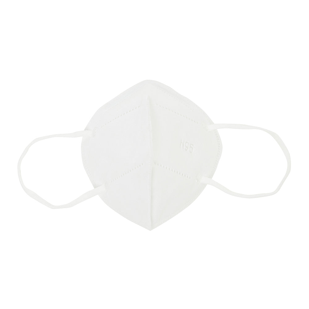 Cantabil Pack of 10 N95 Solid White Face Mask (6822613778571)