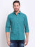 Cantabil Men Cotton Checkered Green Full Sleeve Casual Shirt for Men with Pocket (6700108775563)