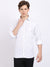 Cantabil Cotton Printed White Full Sleeve Casual Shirt for Men with Pocket (6865441390731)