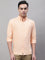 Cantabil Cotton Self Design Orange Full Sleeve Casual Shirt for Men with Pocket (7091725074571)