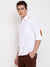 Cantabil Cotton Solid White Full Sleeve Casual Shirt for Men with Pocket (7067725758603)