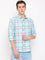 Cantabil Cotton Checkered Green Full Sleeve Casual Shirt for Men with Pocket (7067726610571)