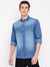 Cantabil Cotton Solid Blue Full Sleeve Casual Shirt for Men with Pocket (7067738931339)