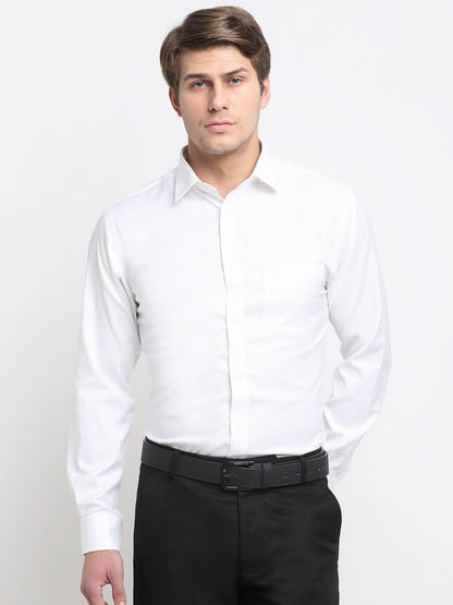 Cantabil Men's White Shirt (6729672949899)