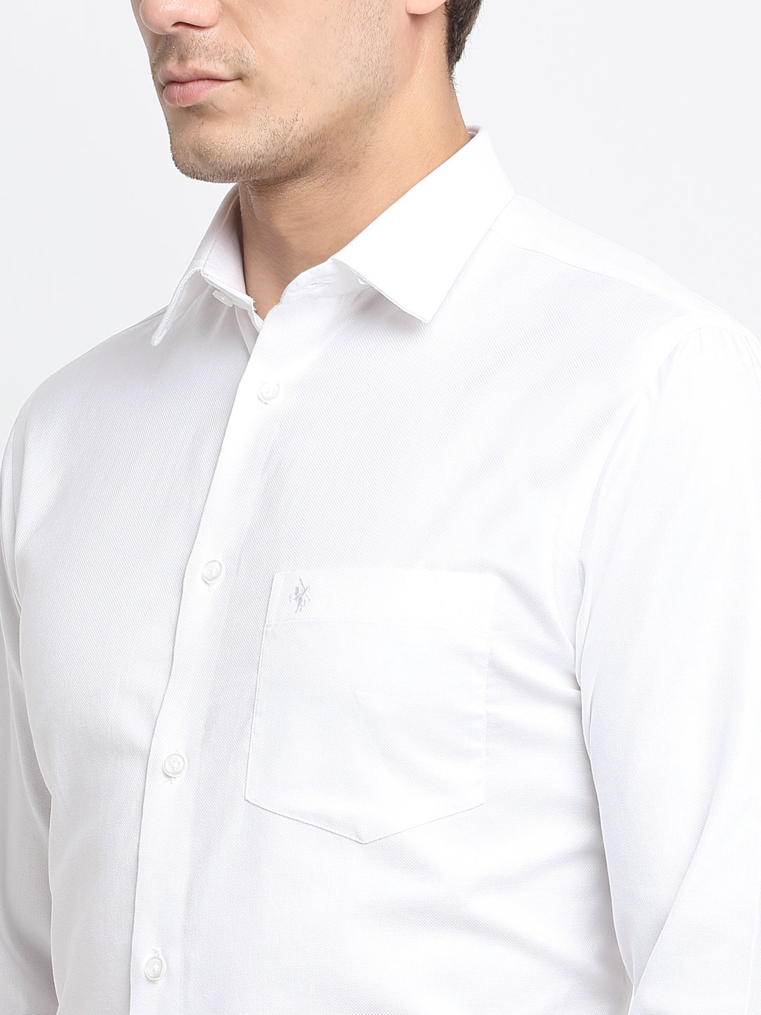 Cantabil Men's White Shirt (6729672949899)