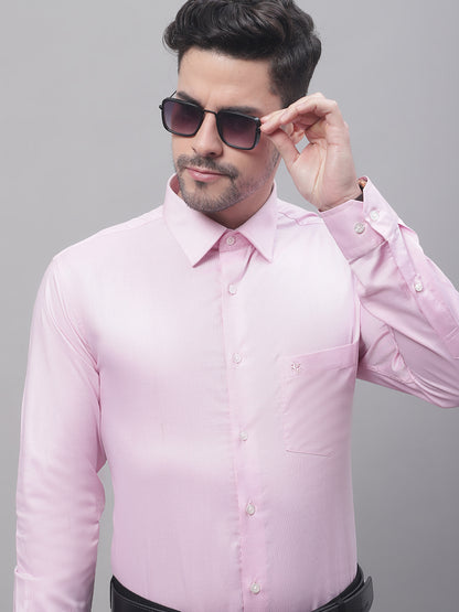 Cantabil Men Pink Shirt (7092807762059)