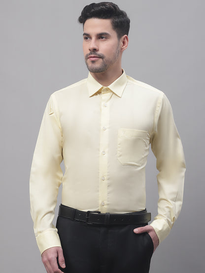 Cantabil Men Lemon Shirt (7091796082827)