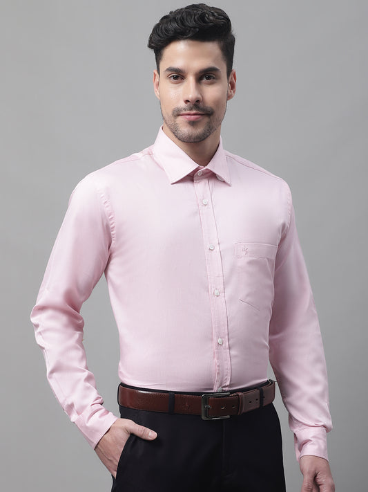 Cantabil Men's Pink Shirt (7082081517707)