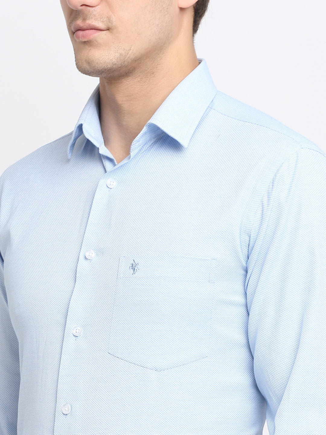 Cantabil Men's Sky Blue Shirt (6731741397131)