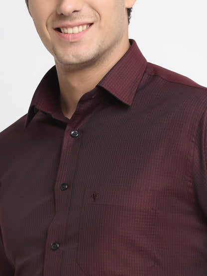 Cantabil Men's Maroon Shirt (6729731408011)