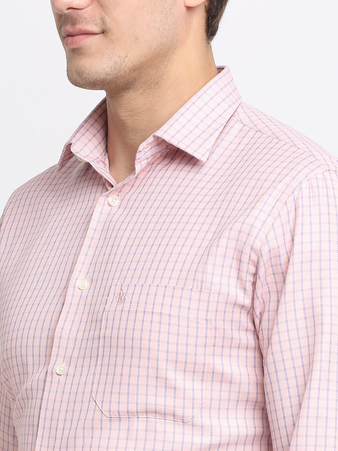 Cantabil Men's Pink Shirt (6729734946955)