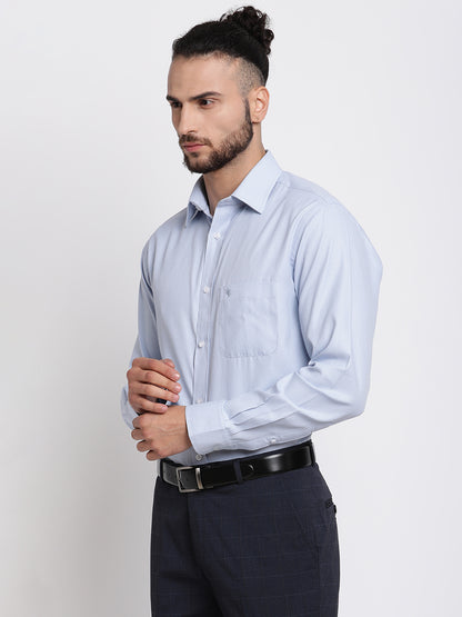 Cantabil Men's Sky Blue Formal Shirt (6767601680523)