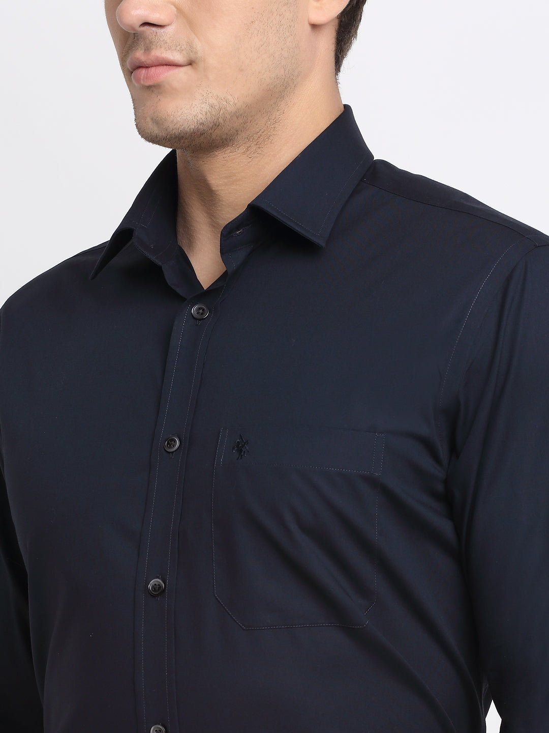 Cantabil Men's Navy Shirt (6729745301643)