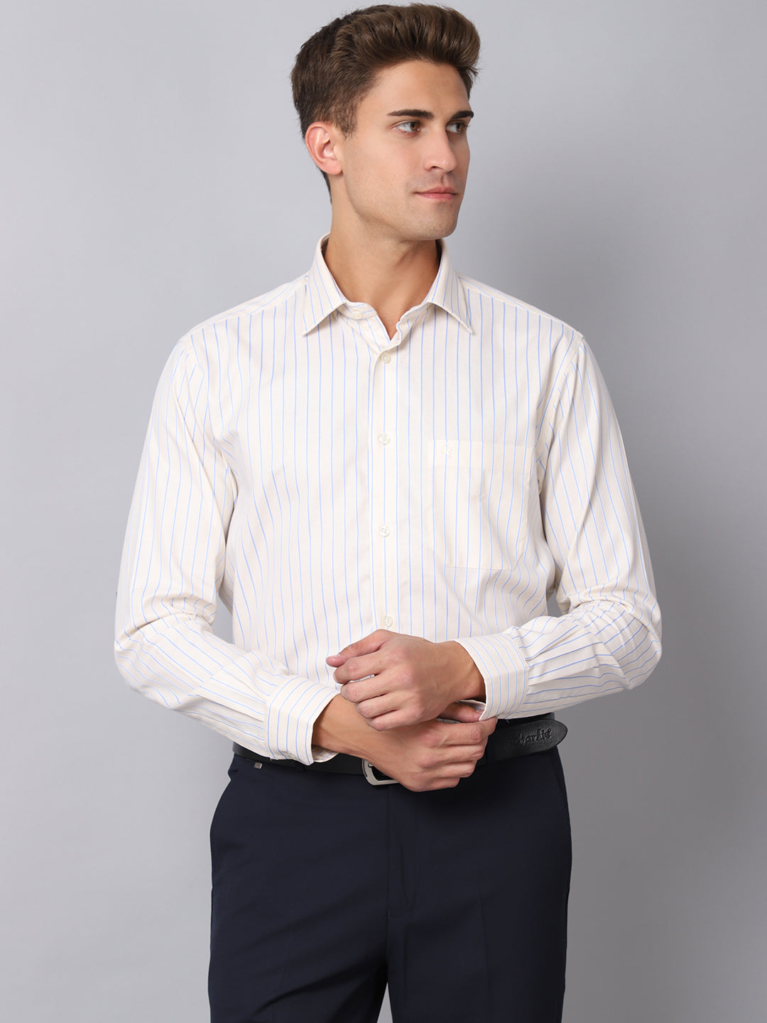 Cantabil Men's Lemon Shirt (6927794012299)