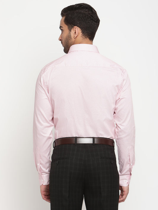 Cantabil Men's Red Formal Shirt (6795551670411)