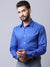 Cantabil Men's Royal Blue Formal Shirt (7004193226891)