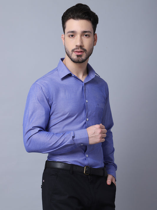 Cantabil Mens Blue Shirt (7048883241099)