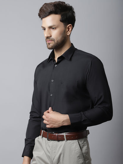 Cantabil Men Black Shirt (7048926232715)