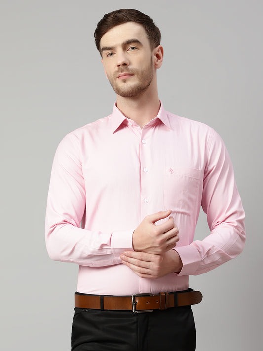 Cantabil Men Pink Shirt (7113745825931)