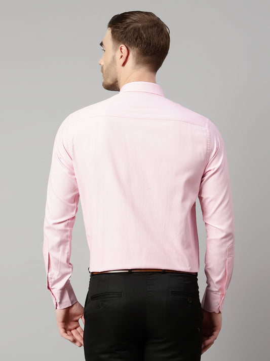 Cantabil Men Pink Shirt (7113745825931)
