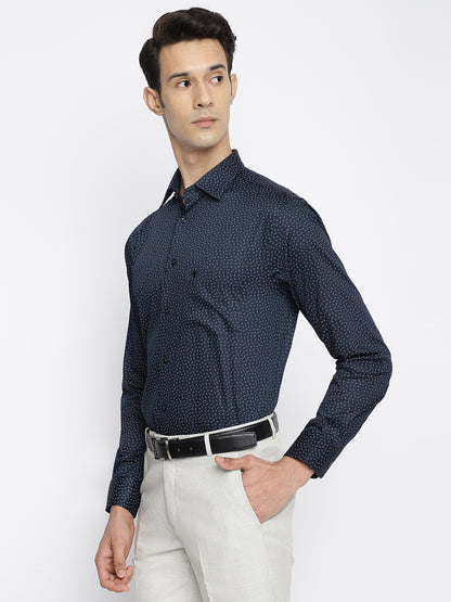 Cantabil Navy Mens Shirt (7050602938507)