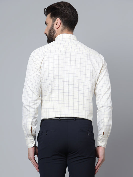 Cantabil Men Yellow Shirt (7121303404683)