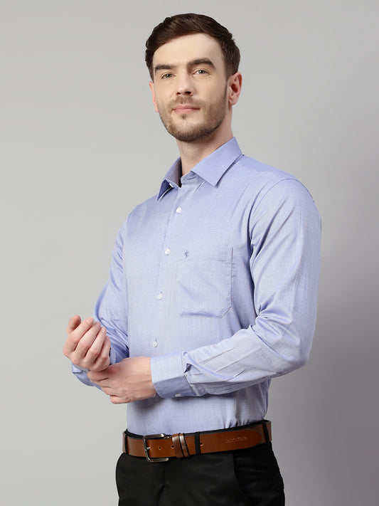 Cantabil Men Sky Blue Shirt (7113800351883)