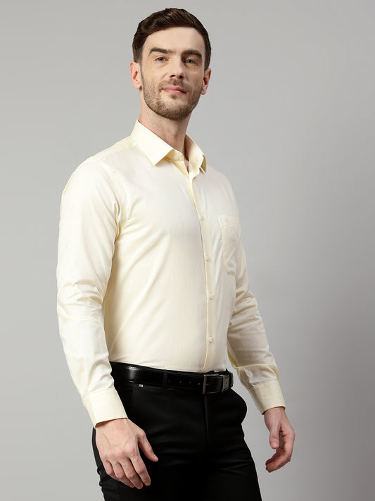 Cantabil Men Lemon Shirt (7113780199563)